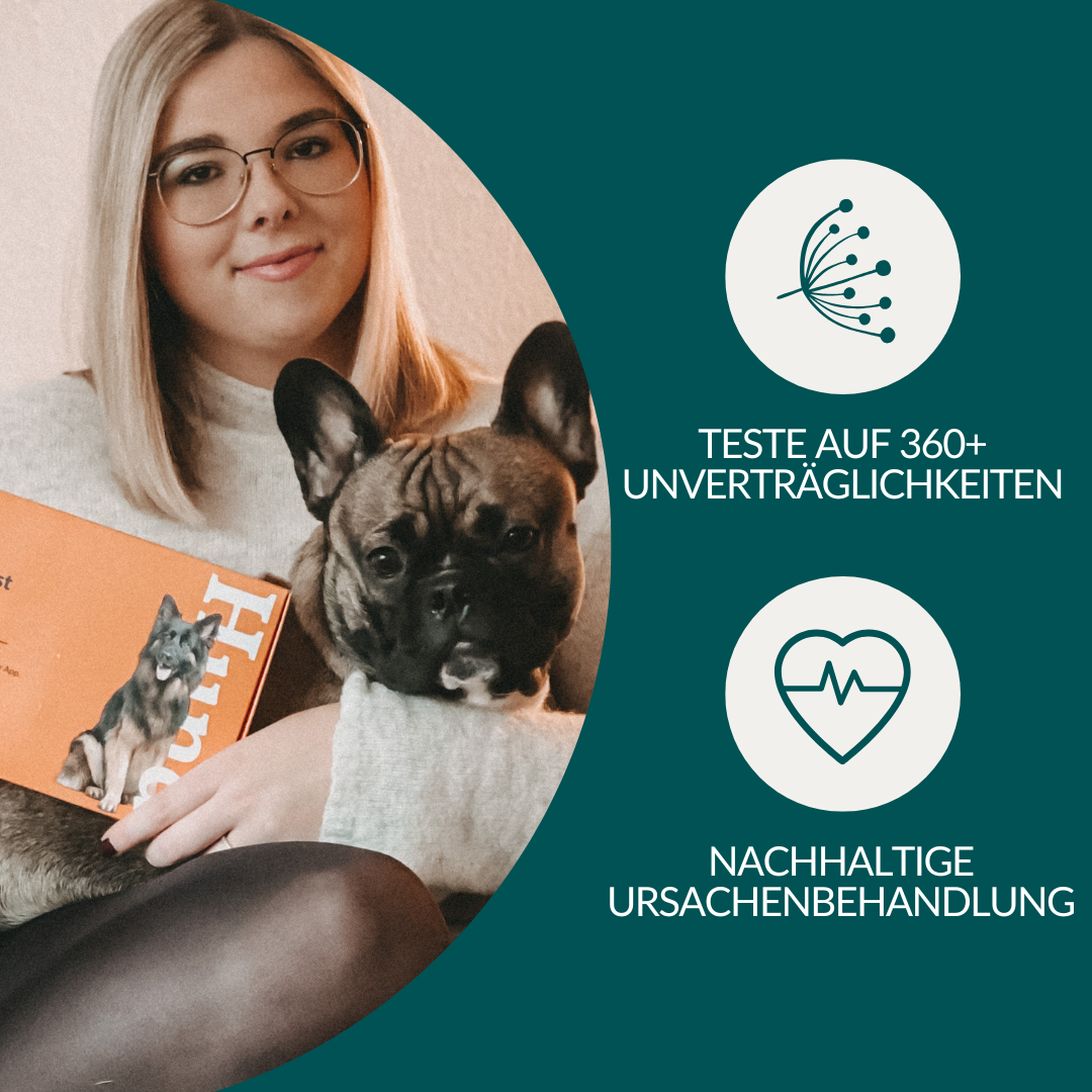 Vetevo Allergietest Plus Hund – 378 Unverträglichkeiten aufdecken &amp; Juckreiz, Durchfall und Pfotenlecken endlich verstehen