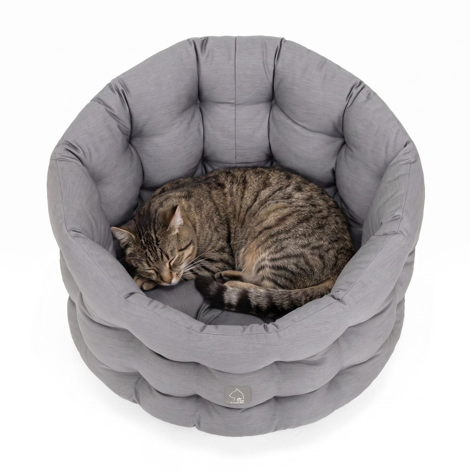4cats by Doctor Bark Katzenbett Deluxe für Kater – Katerbett, waschbar bis 95 °C, Made in Germany | Der Rückzugsort, den dein Kater wirklich braucht - Woofshack