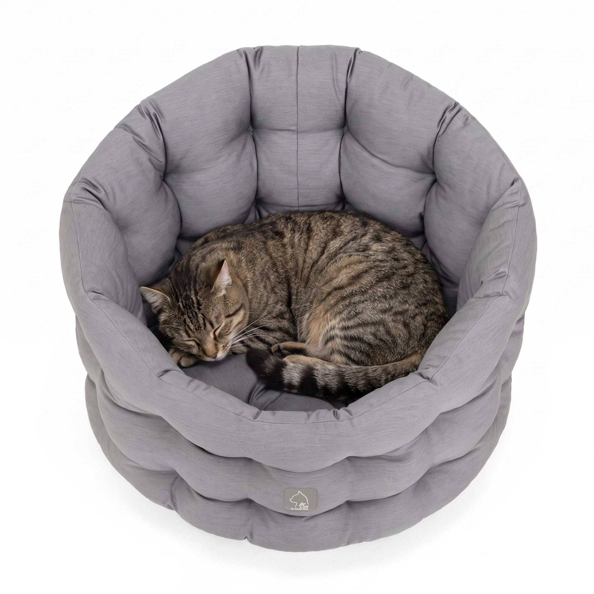4cats by Doctor Bark Katzenbett Deluxe für Kater – Katerbett, waschbar bis 95 °C, Made in Germany | Der Rückzugsort, den dein Kater wirklich braucht - Woofshack