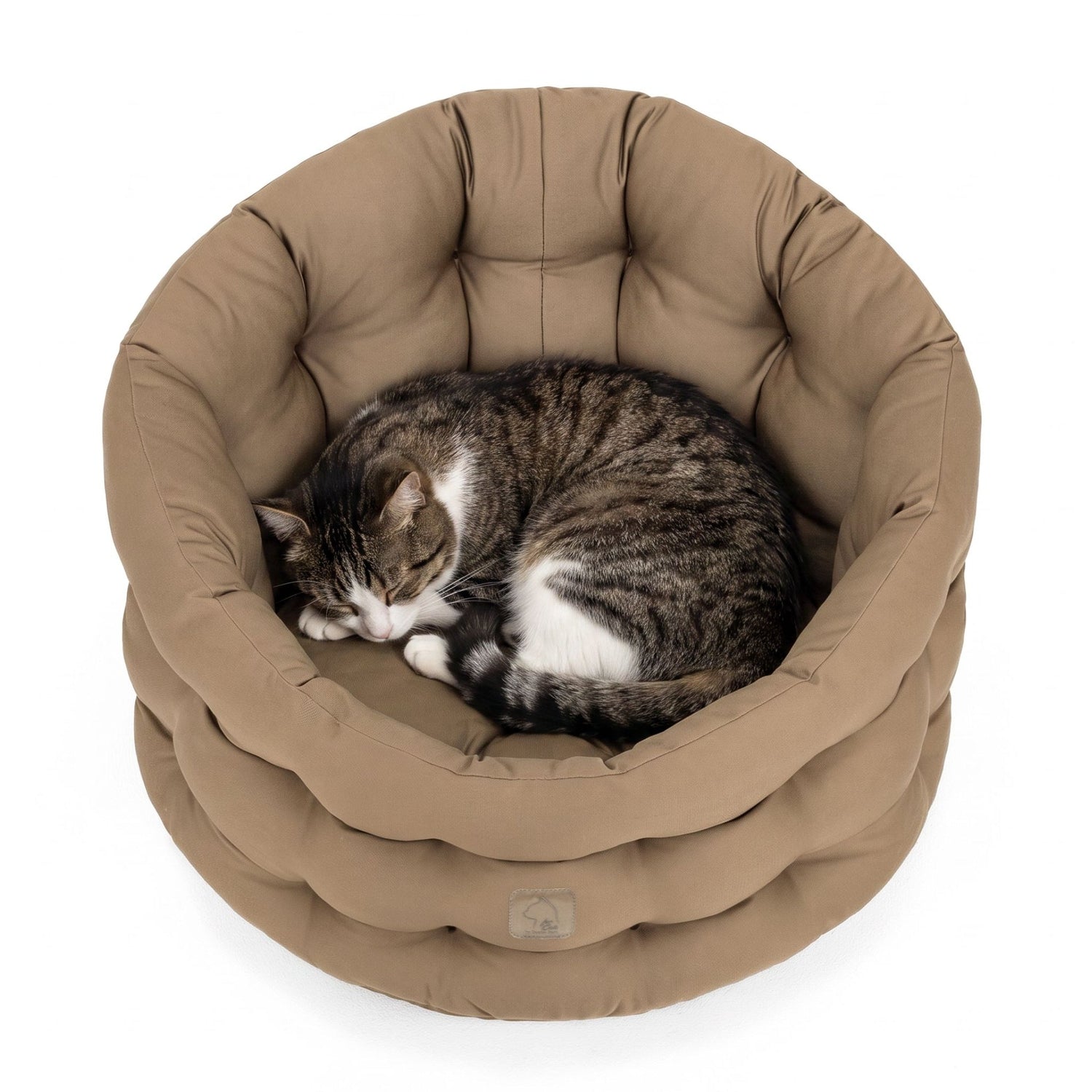4cats by Doctor Bark Katzenbett Deluxe für Kater – Katerbett, waschbar bis 95 °C, Made in Germany | Der Rückzugsort, den dein Kater wirklich braucht - Woofshack