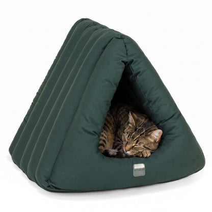 4cats by Doctor Bark Katzenhöhle Deluxe – Das waschbare Katzenbett für Katzen, die sich sicher geborgen fühlen wollen - Woofshack
