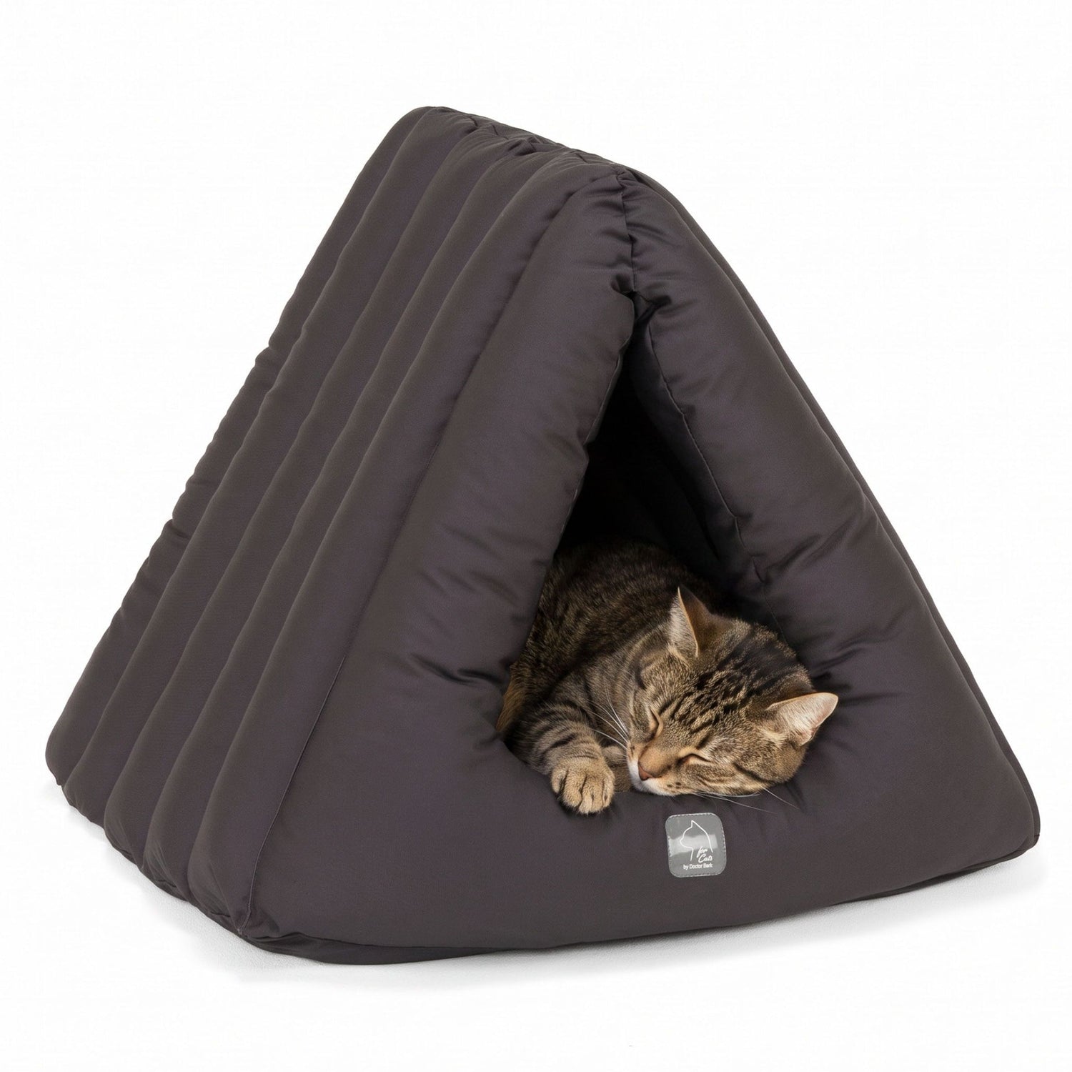 4cats by Doctor Bark Katzenhöhle Deluxe – Das waschbare Katzenbett für Katzen, die sich sicher geborgen fühlen wollen - Woofshack
