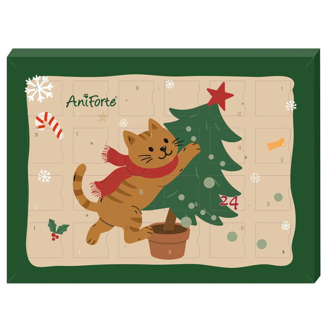 AniForte Adventskalender 2025 für Katzen - Woofshack