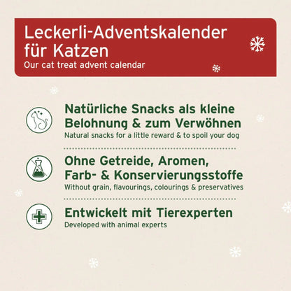 AniForte Adventskalender 2025 für Katzen - Woofshack