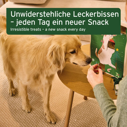 AniForte Adventskalender für Hunde 2026 - Festliche Genussmomente mit neun leckeren Snack-Sorten, schonend gebackenen Funktionssnacks und knusprigen Kokos Sticks - Woofshack