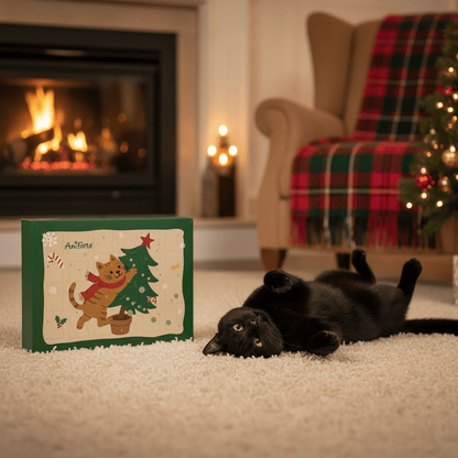 AniForte Adventskalender für Katzen 2025 - 24 natürliche Snacks - Woofshack