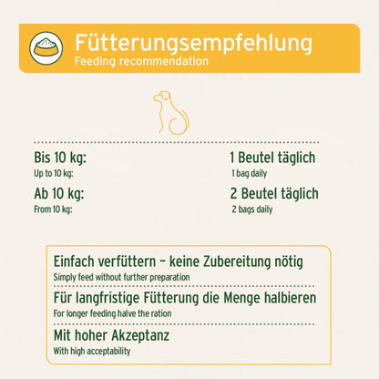 AniForte Bio Morosan Schonkost für Hunde – Natürliche Hilfe bei Durchfall &amp; Verdauungsproblemen, Bio - Qualität mit Morosuppe - Woofshack