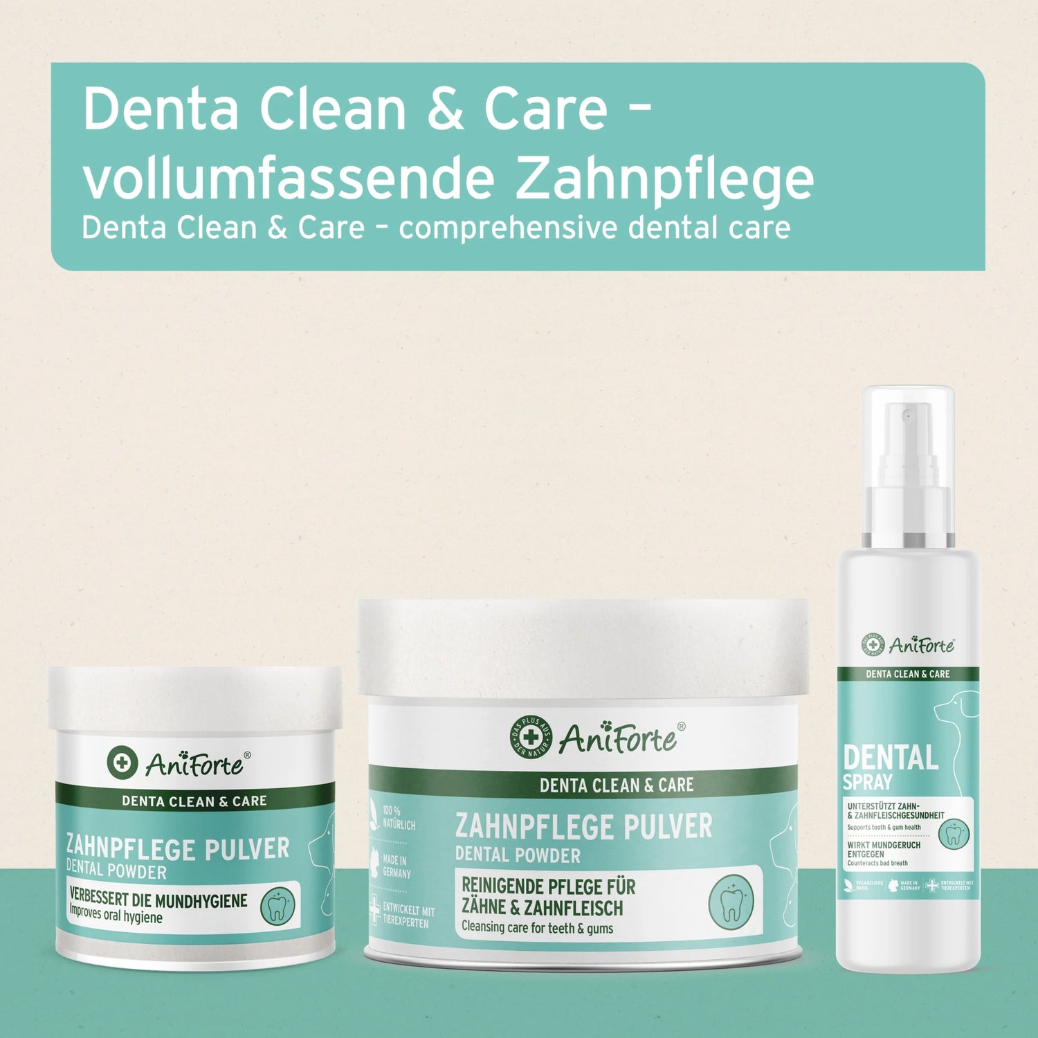 AniForte Denta Clean &amp; Care Fingerpads für Hunde