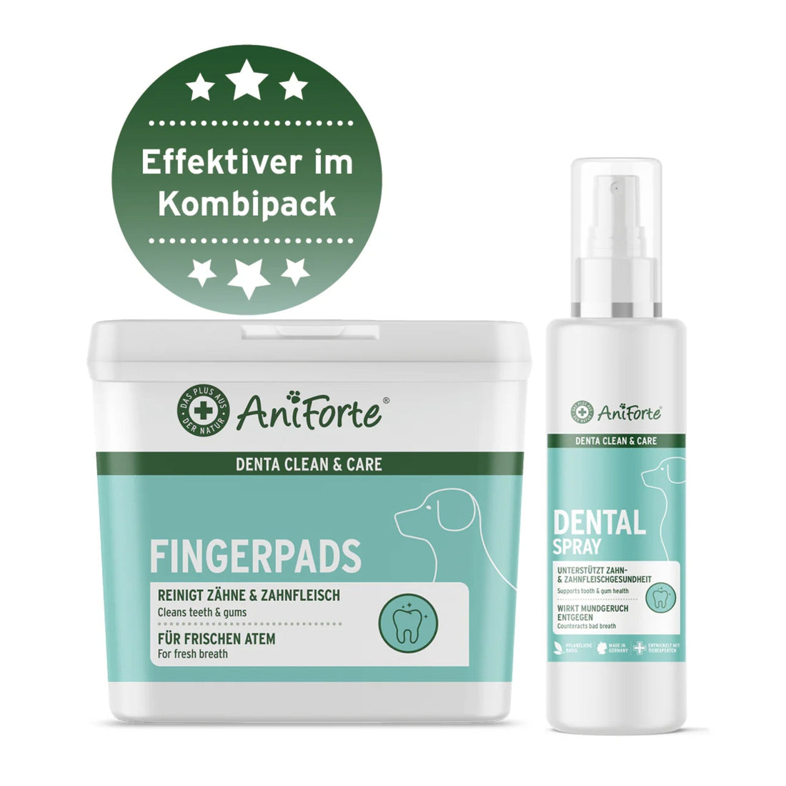 AniForte Denta Clean &amp; Care Zahnpflege Set für Hunde - Woofshack