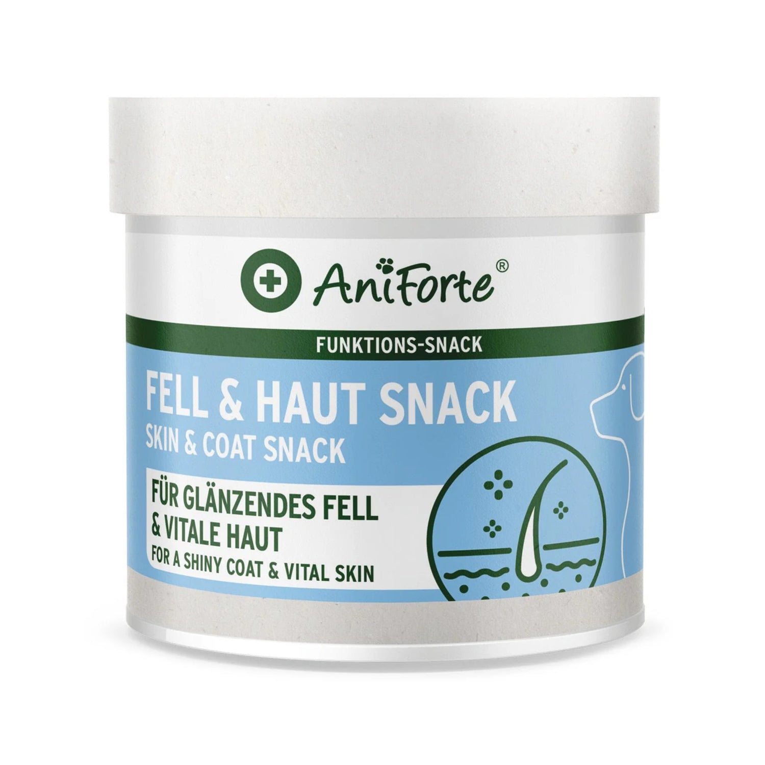 AniForte Fell &amp; Haut Snack für Hunde – Natürliche Hautpflege