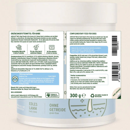 AniForte Fell &amp; Haut Snack für Hunde – Natürliche Hautpflege - Woofshack