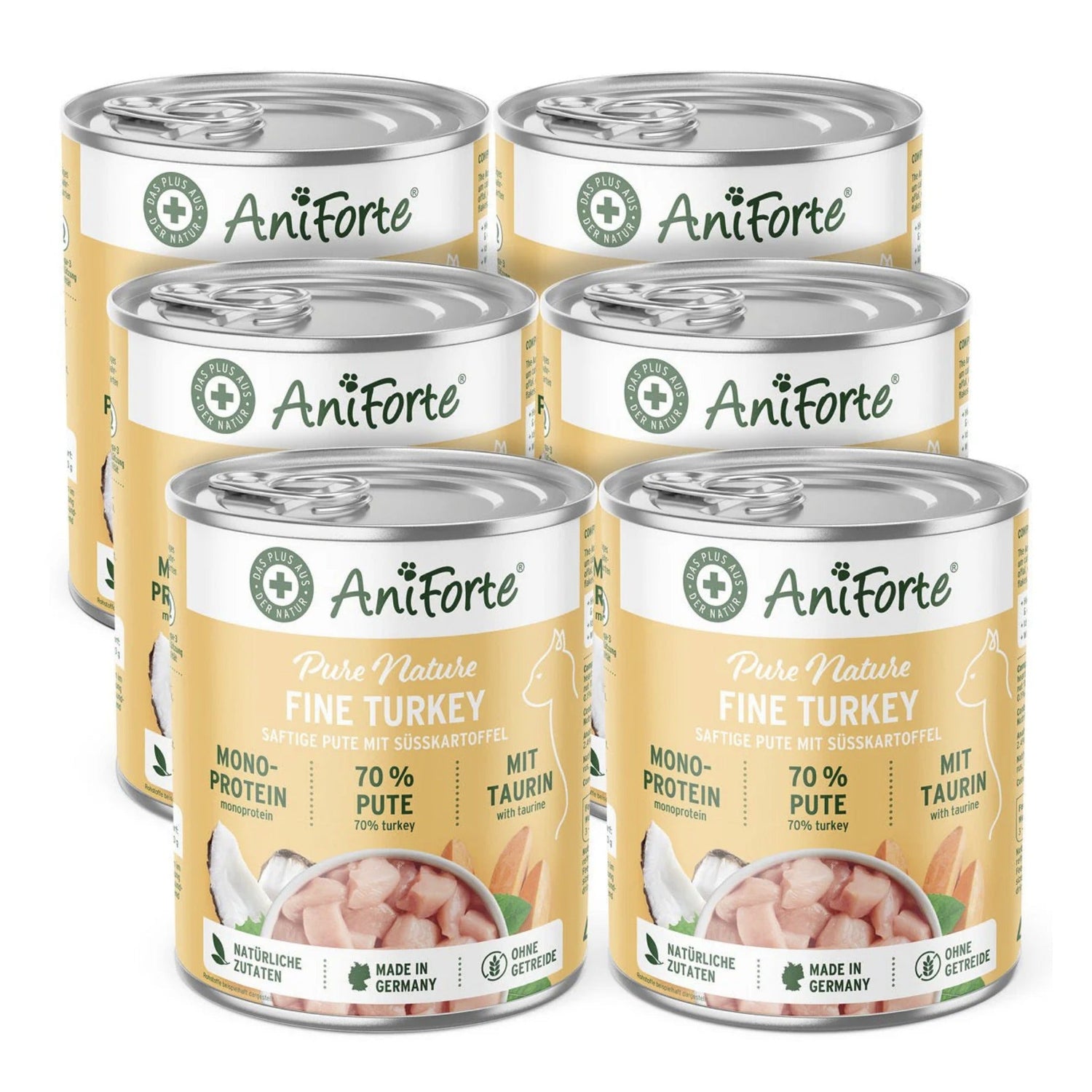 AniForte Fine Turkey Katzen Nassfutter - Woofshack