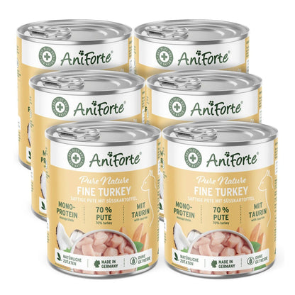 AniForte Fine Turkey Katzen Nassfutter - Woofshack