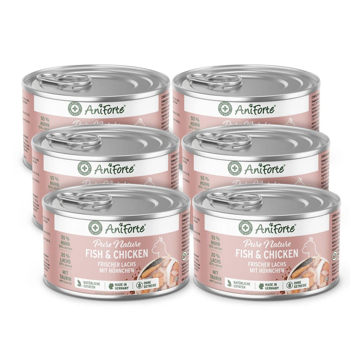AniForte Fish &amp; Chicken Katzen Nassfutter - Woofshack