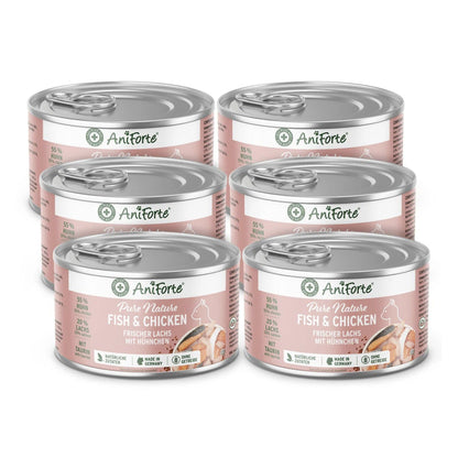 AniForte Fish &amp; Chicken Katzen Nassfutter - Woofshack
