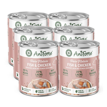 AniForte Fish &amp; Chicken Katzen Nassfutter - Woofshack