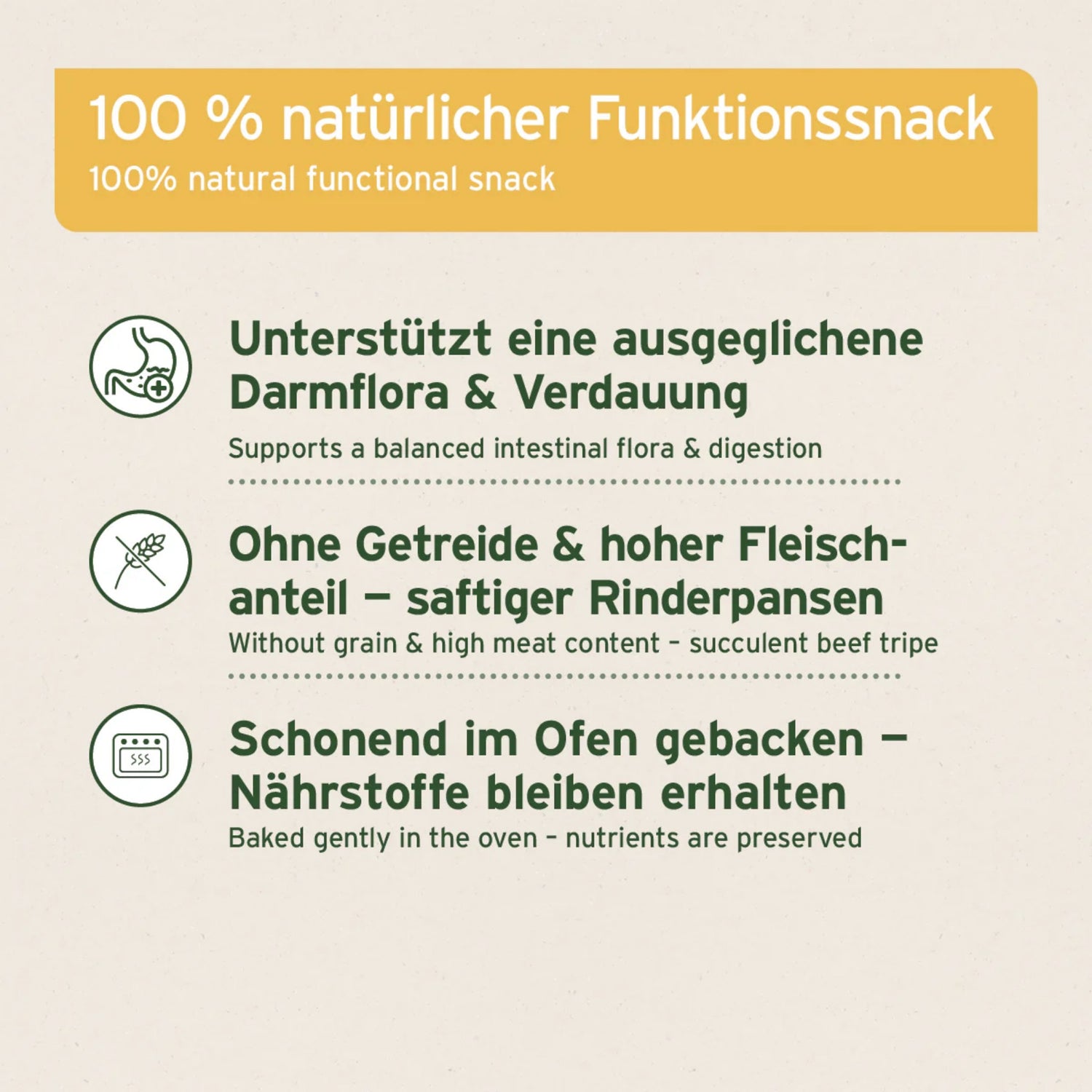 AniForte Gras- &amp; Kotfresser Snack für Hunde