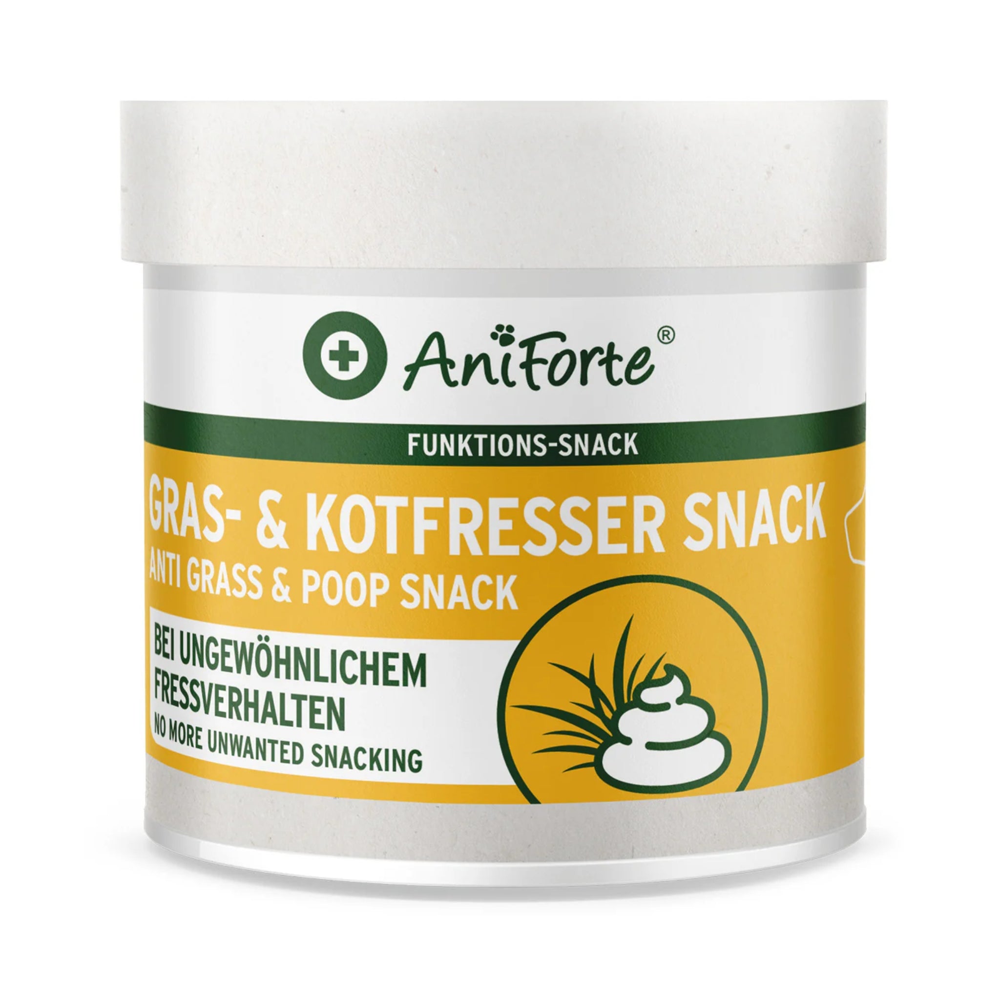 AniForte Gras- &amp; Kotfresser Snack – Natürliche Kräutermischung gegen Kotfressen &amp; Grasfressen bei Hunden