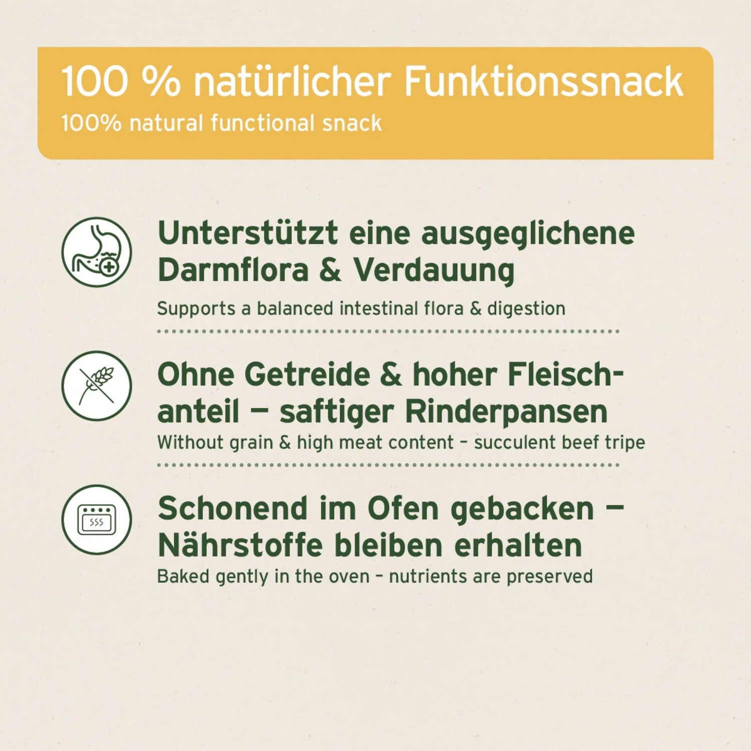 AniForte Gras - &amp; Kotfresser Snack für Hunde - Woofshack