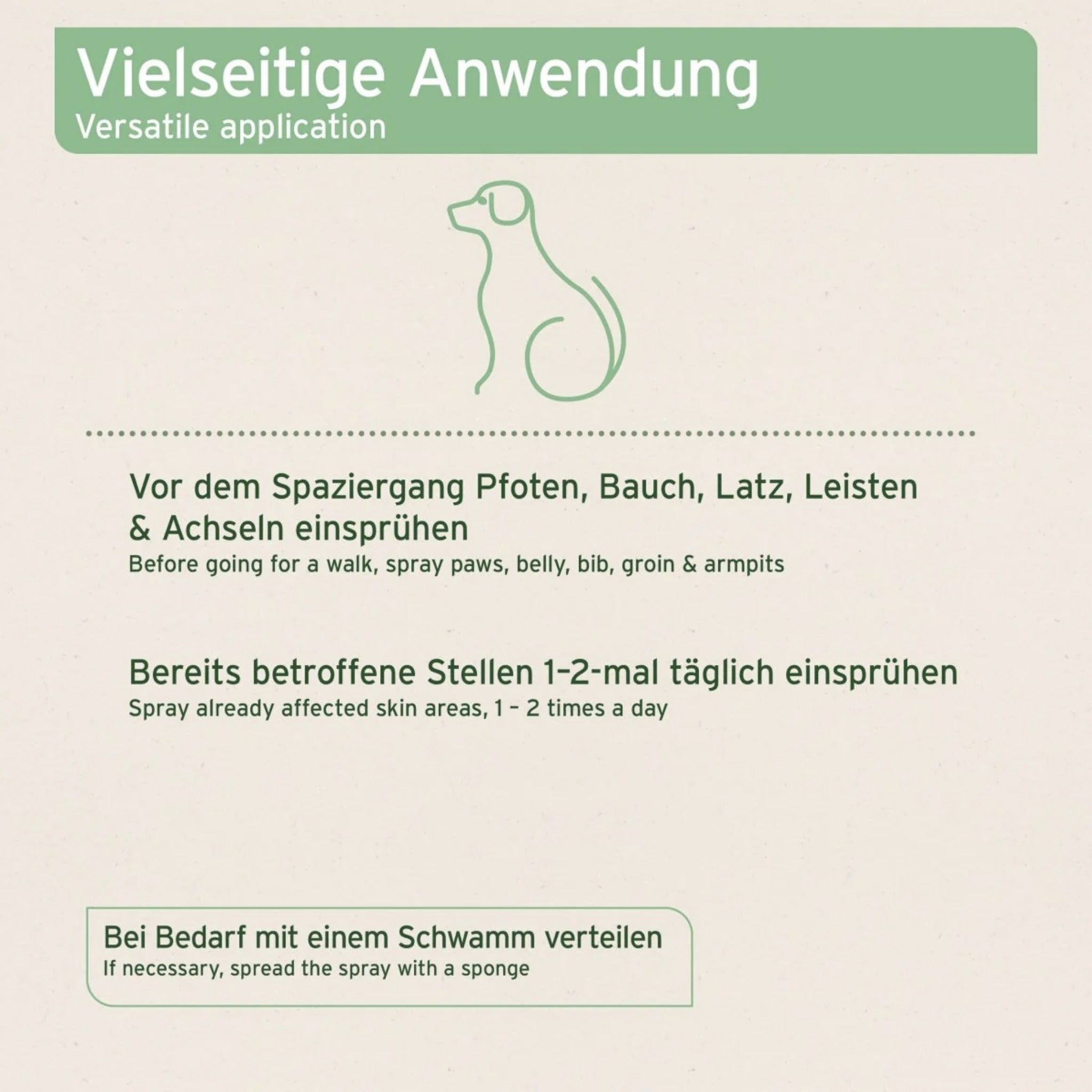 AniForte Grasmilben-EX Spray für Hunde – Natürlicher Schutz gegen Juckreiz, Hautreizungen &amp; Grasmilbenbefall mit ätherischen Ölen
