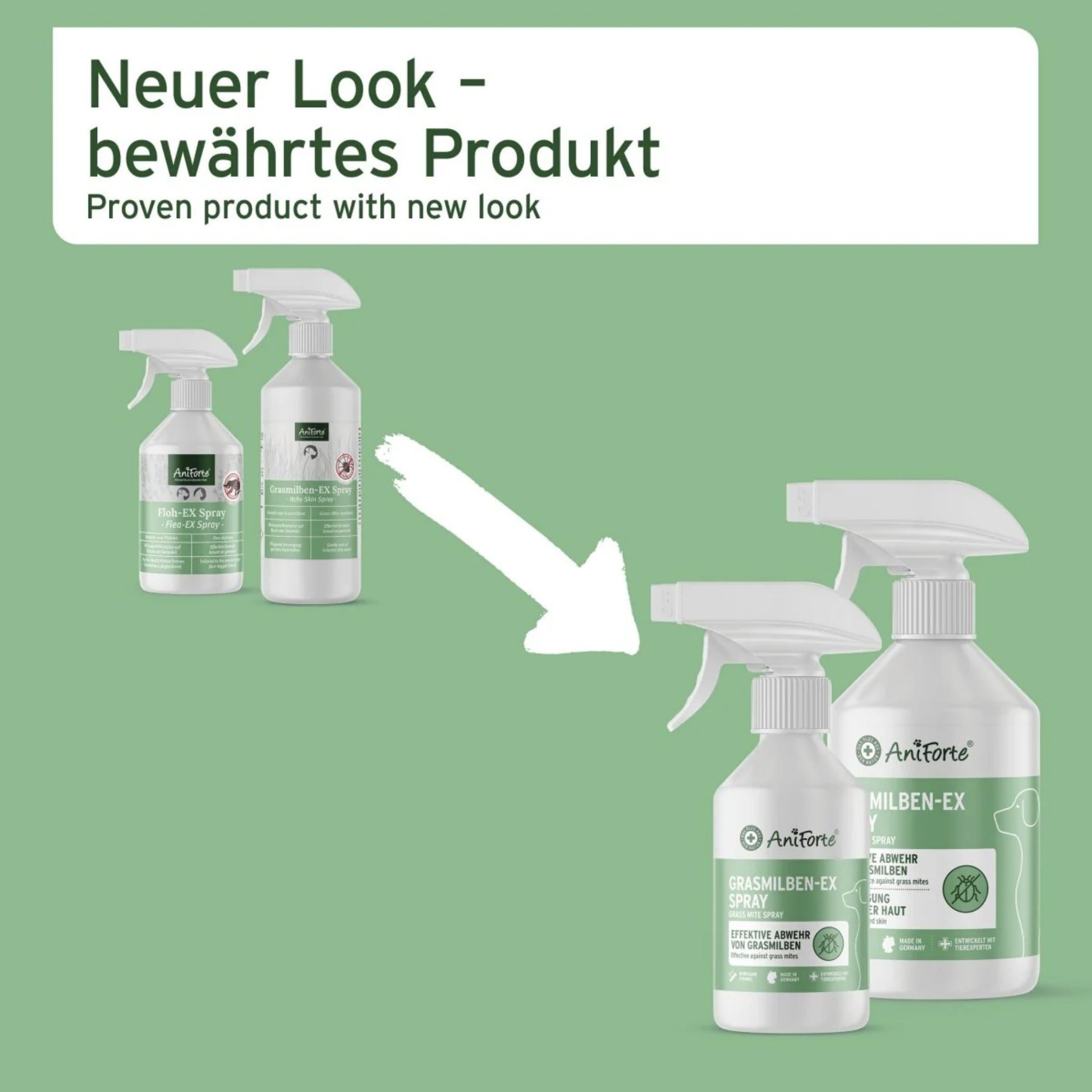 AniForte Grasmilben - EX Spray für Hunde - Woofshack