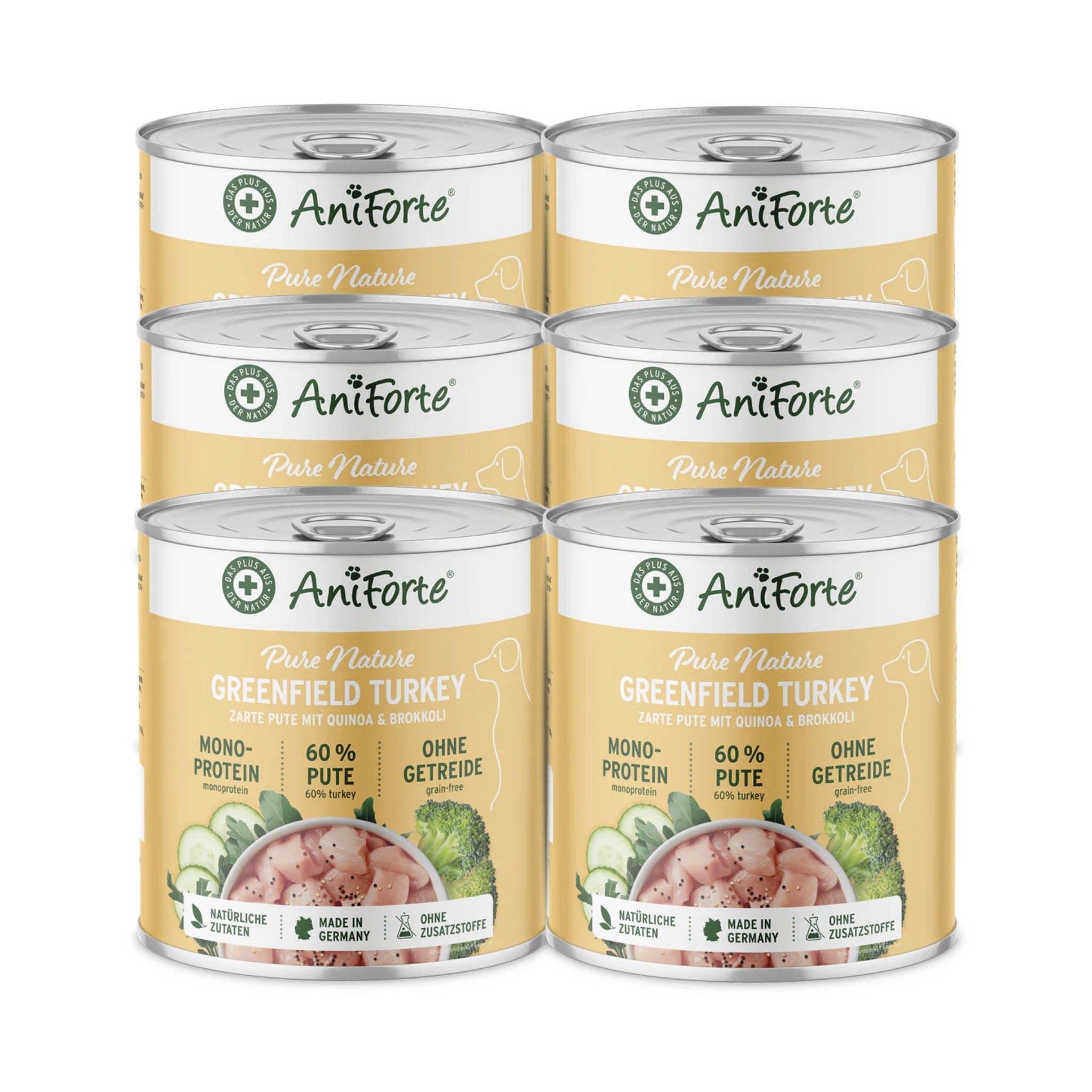 AniForte Greenfield Turkey Hunde Nassfutter - Woofshack