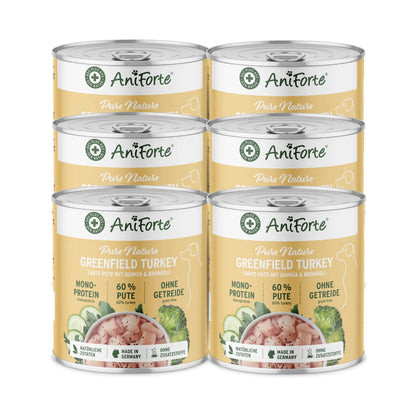 AniForte Greenfield Turkey Hunde Nassfutter - Woofshack