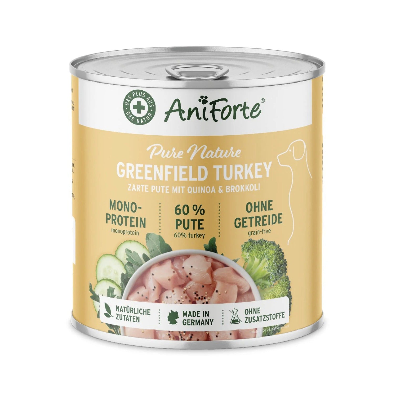 AniForte Greenfield Turkey Hunde Nassfutter - Woofshack