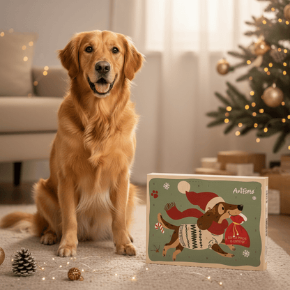 AniForte Hunde Adventskalender 2025 - 24 Natürliche Leckerlis Getreidefrei - Woofshack