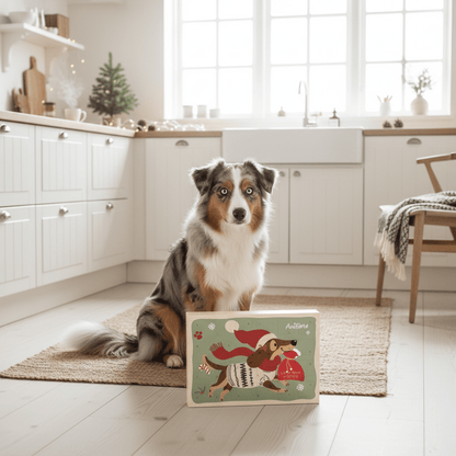 AniForte Hunde Adventskalender 2025 - 24 Natürliche Leckerlis Getreidefrei - Woofshack