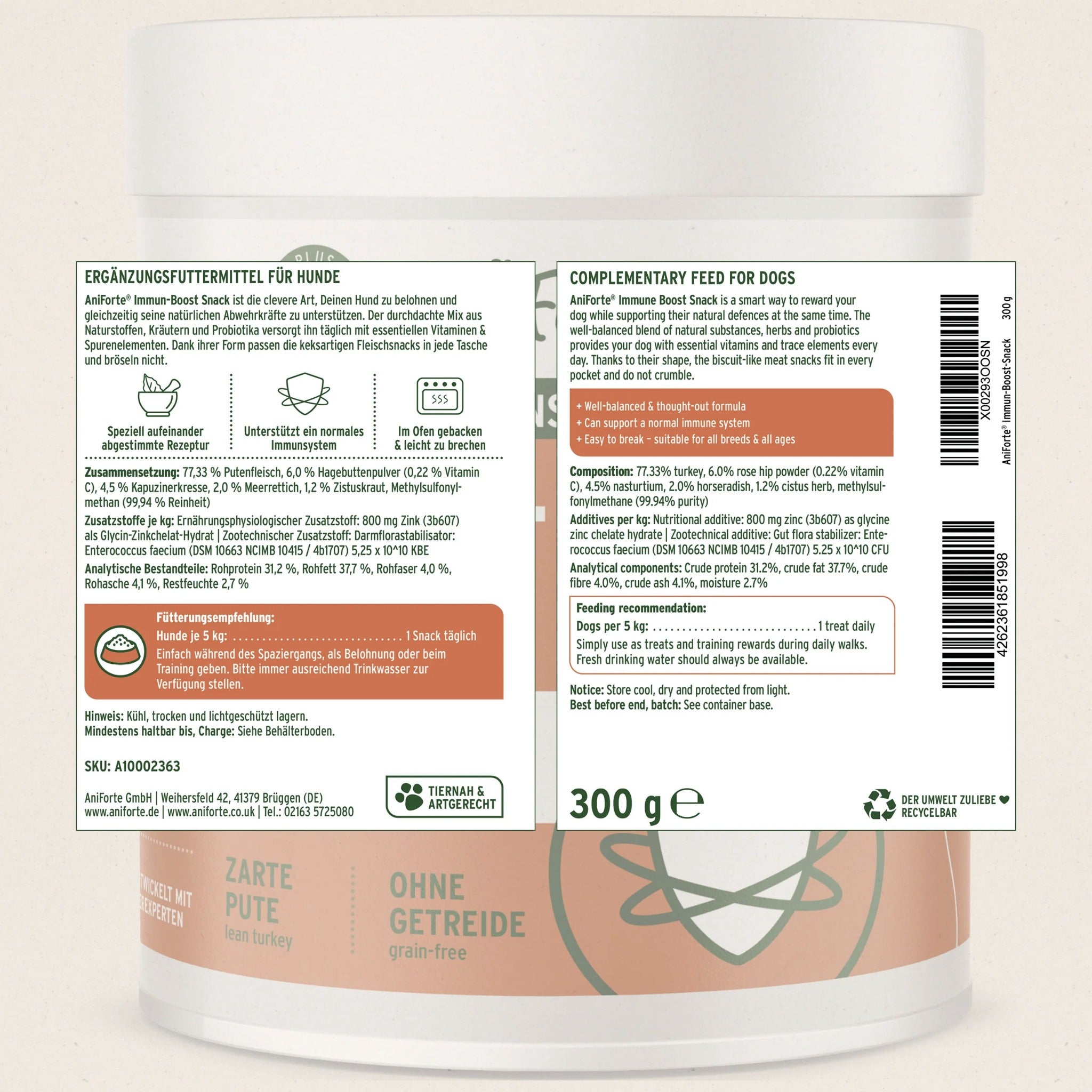 AniForte Immun-Boost Snack für Hunde