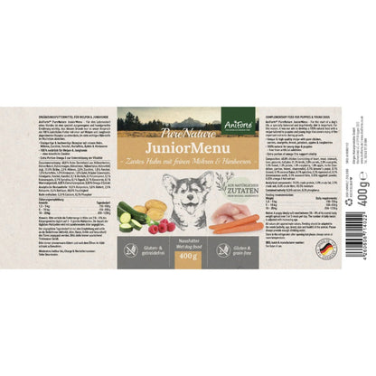 AniForte JuniorMenu Zartes Huhn, Welpen Nassfutter - Woofshack