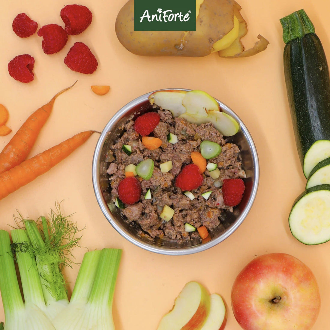 AniForte JuniorMenu Zartes Huhn, Welpen Nassfutter - Woofshack