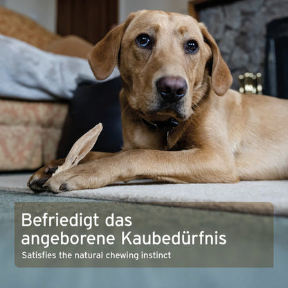 AniForte Kaninchenohren mit Fell, Hundesnack - Woofshack
