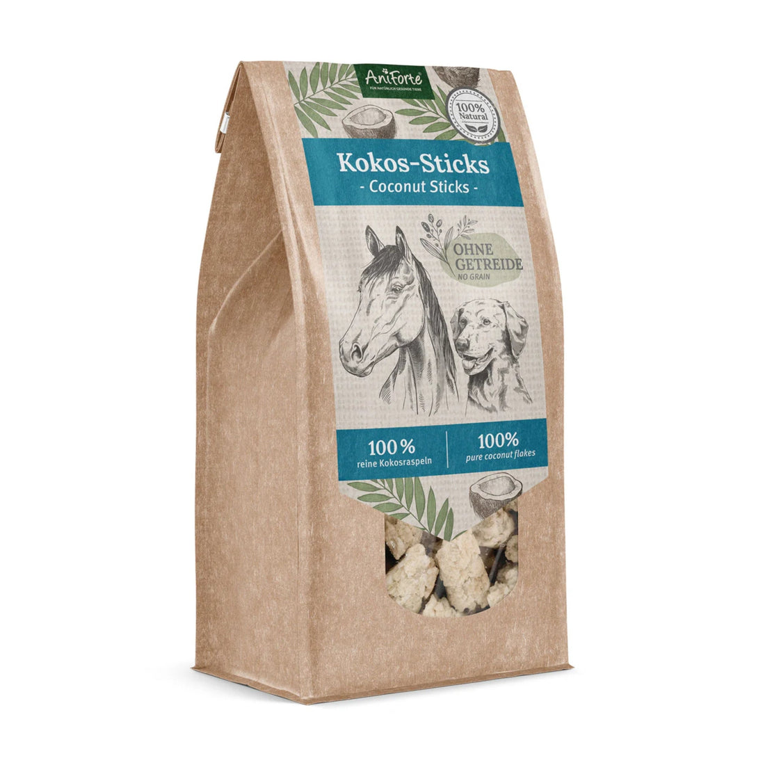 AniForte Kokos - Sticks für Hunde &amp; Pferde - Woofshack