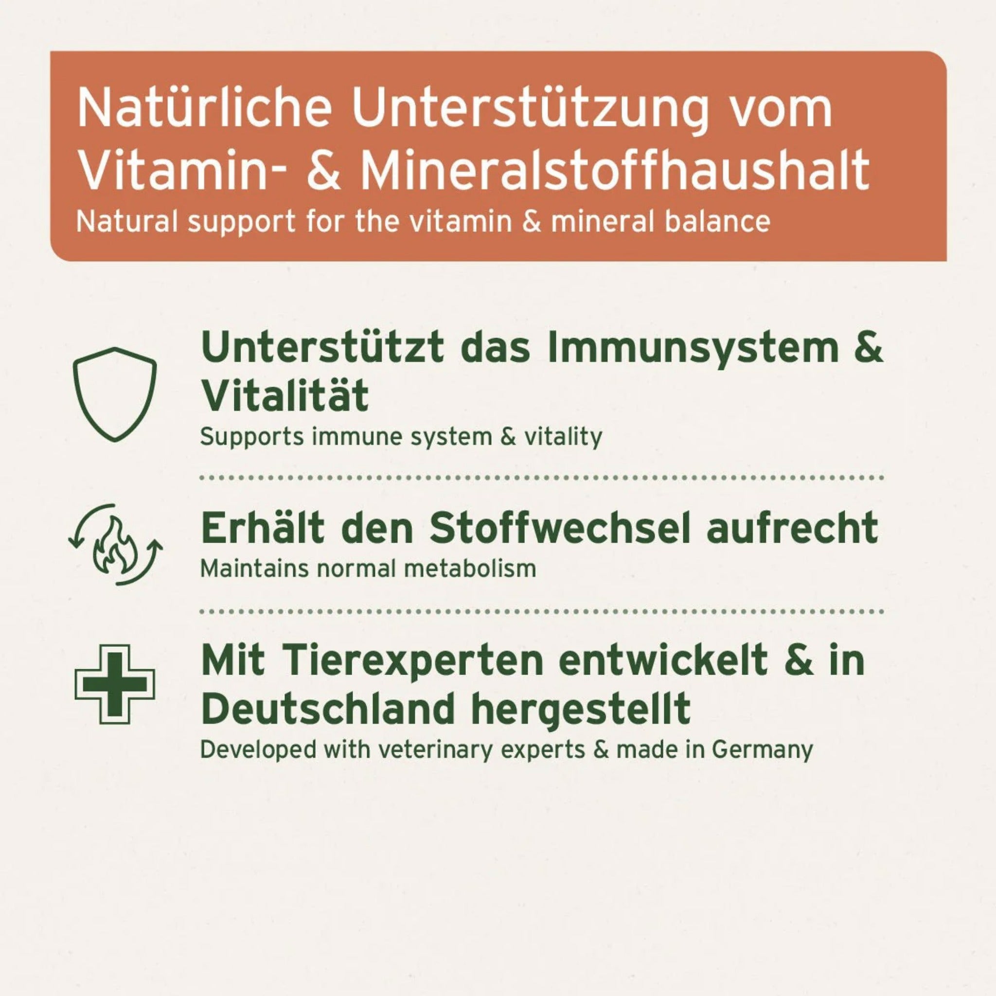 AniForte MultiVETAL – Natürliches Multivitamin-Pulver mit Bierhefe &amp; Omega-3 für Hunde