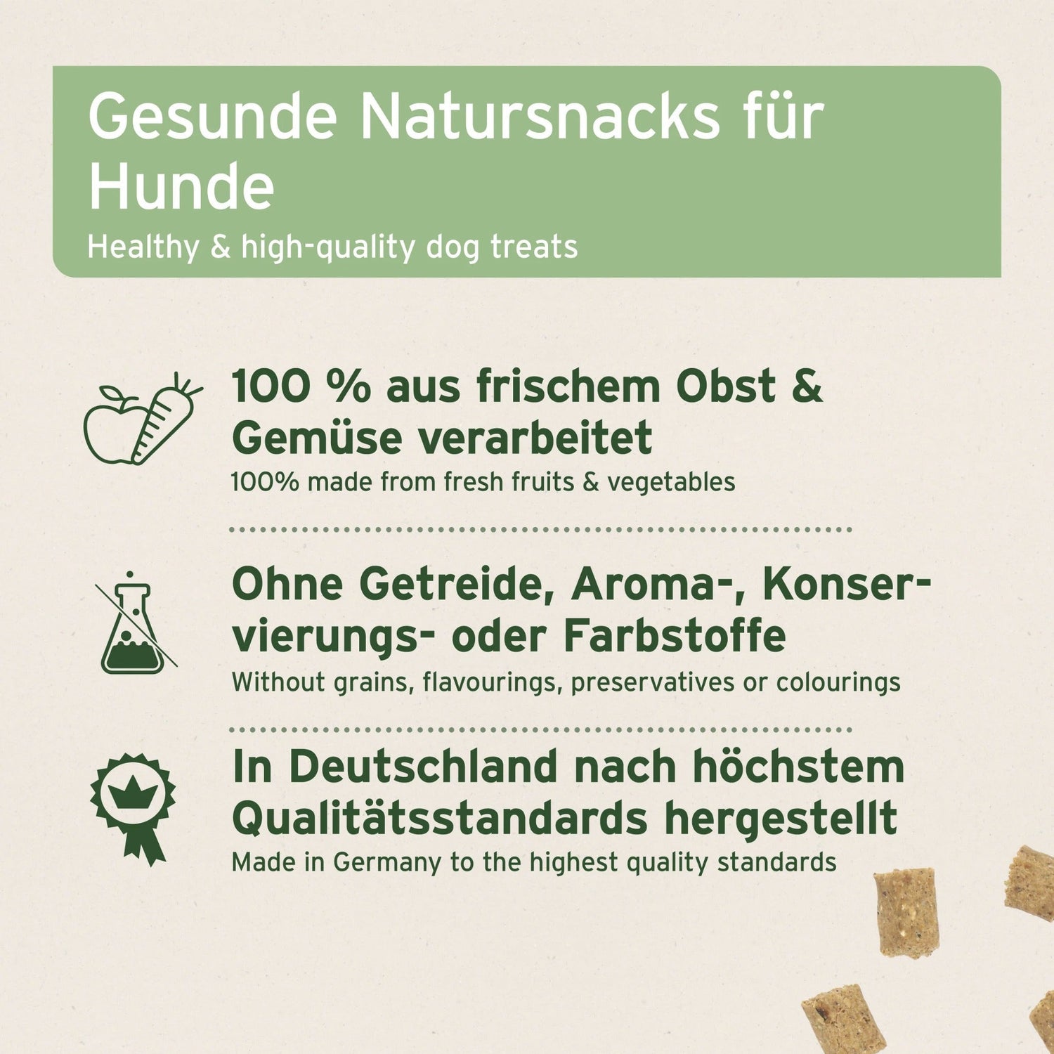 AniForte Obst &amp; Gemüse Hundesnacks - Woofshack