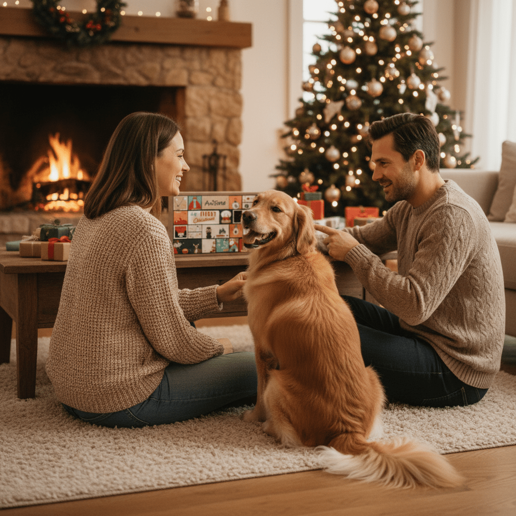 AniForte Premium Adventskalender für Hunde - 24 natürliche Leckerlis - Woofshack