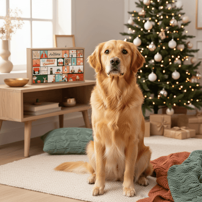AniForte Premium Adventskalender für Hunde - 24 natürliche Leckerlis - Woofshack