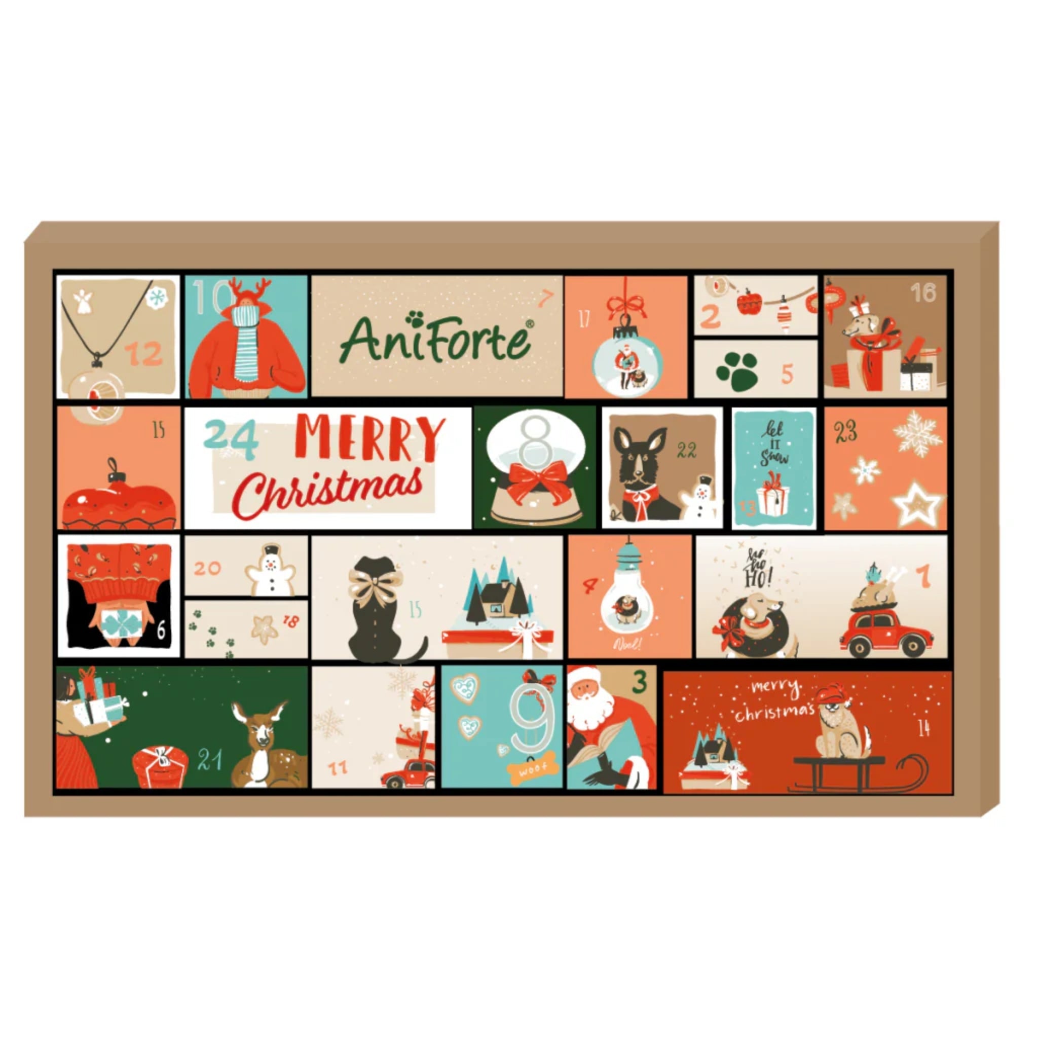 AniForte Premium Adventskalender für Hunde - Woofshack