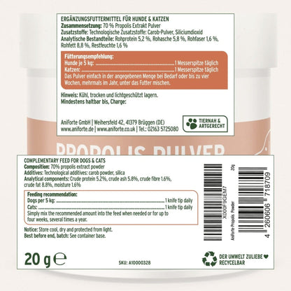AniForte Propolis Pulver - Woofshack