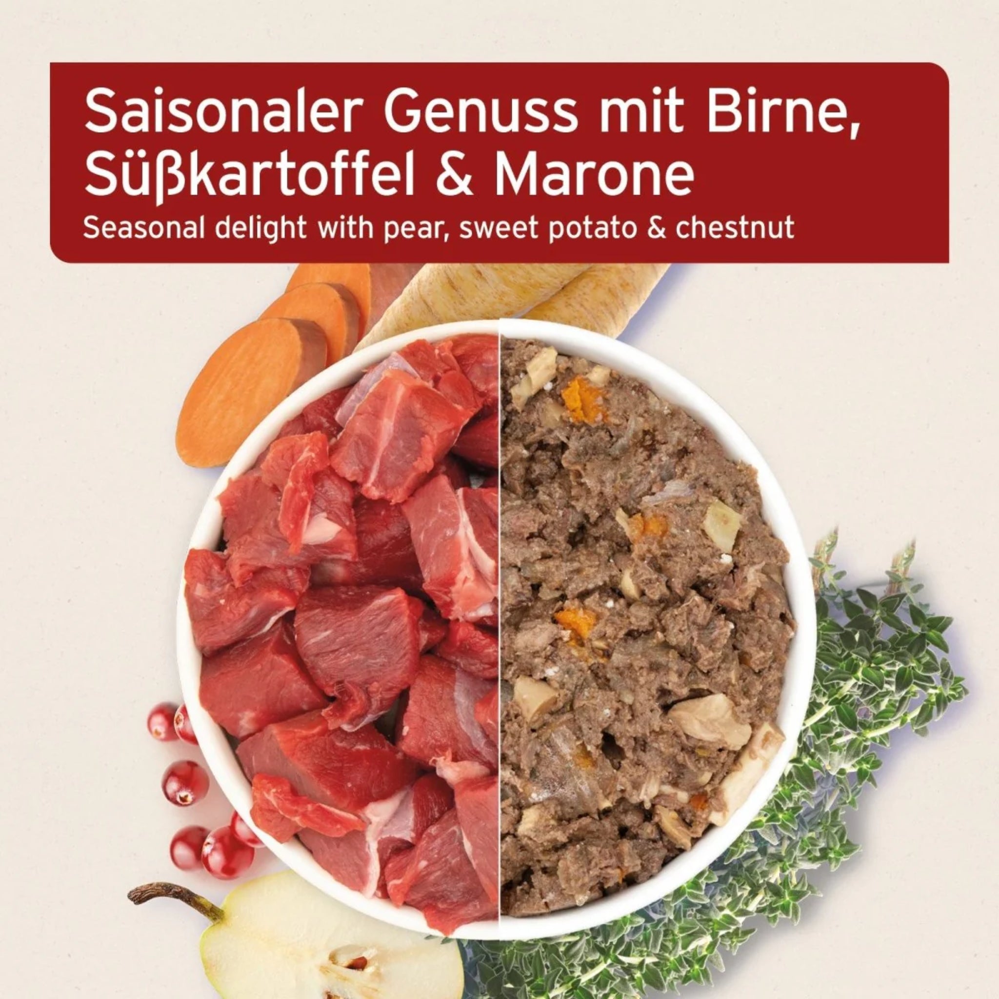 AniForte Pure Nature Winter Reindeer, Hunde Nassfutter - Woofshack