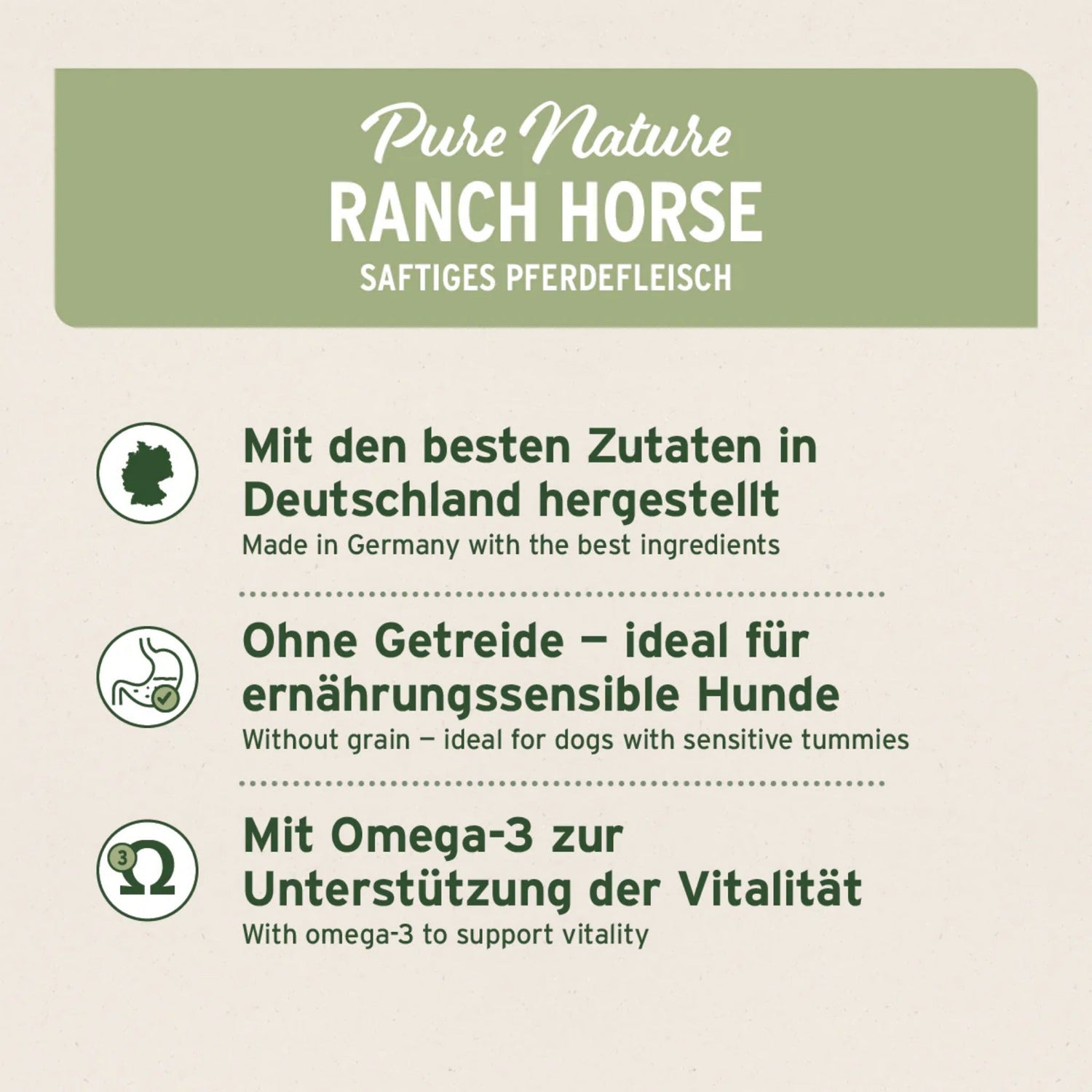 AniForte Ranch Horse Hunde Nassfutter - Woofshack