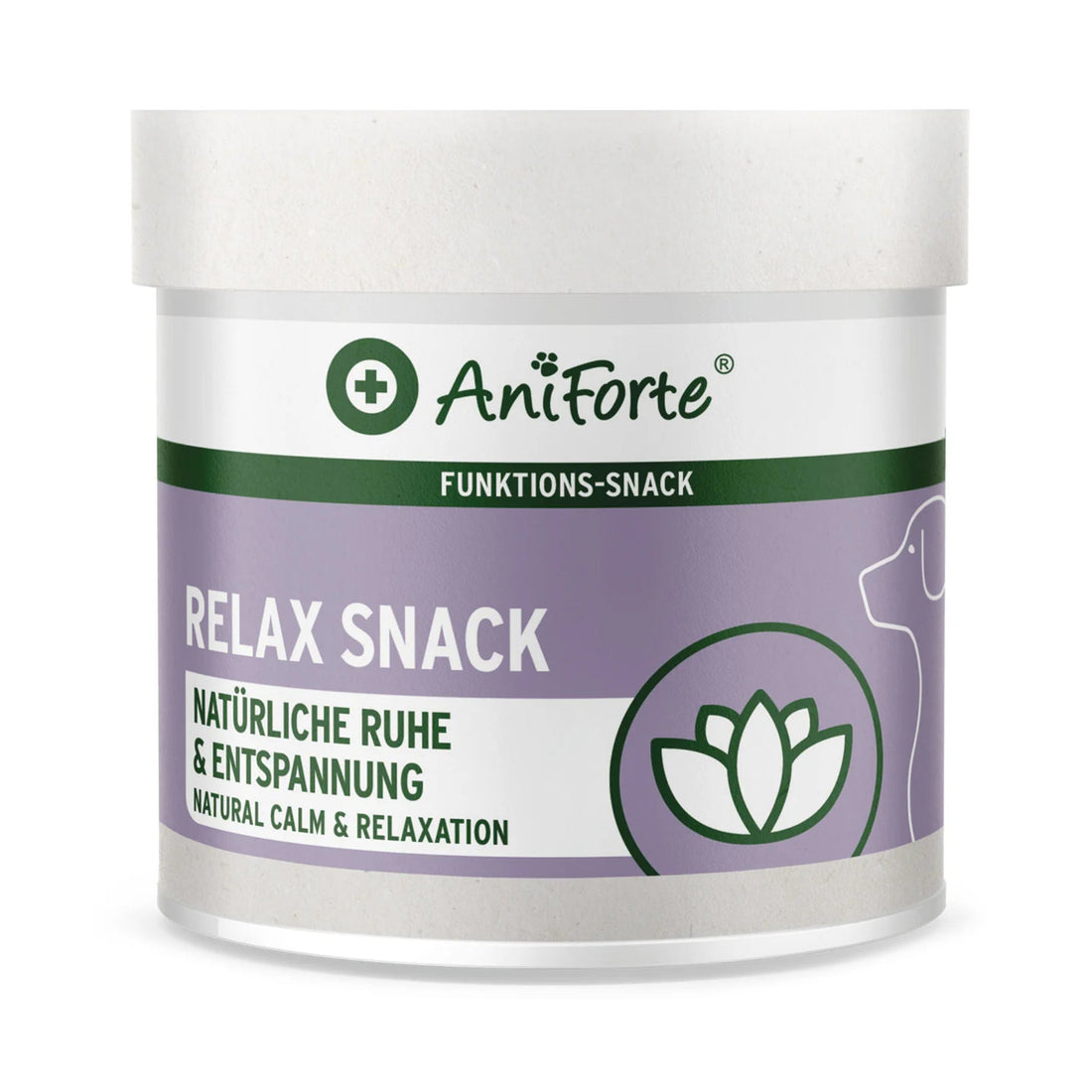 AniForte Relax - Snack für Hunde – Natürliche Beruhigung mit Hähnchen &amp; Kräutern - Woofshack