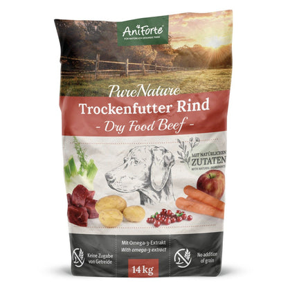 AniForte Rind Hunde Trockenfutter - Woofshack