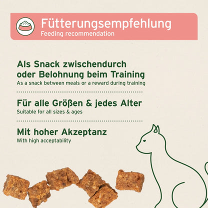 AniForte Soft Snack Rind – Weiche Katzensnacks aus 100% natürlichem Rindfleisch für anspruchsvolle Katzen - Woofshack