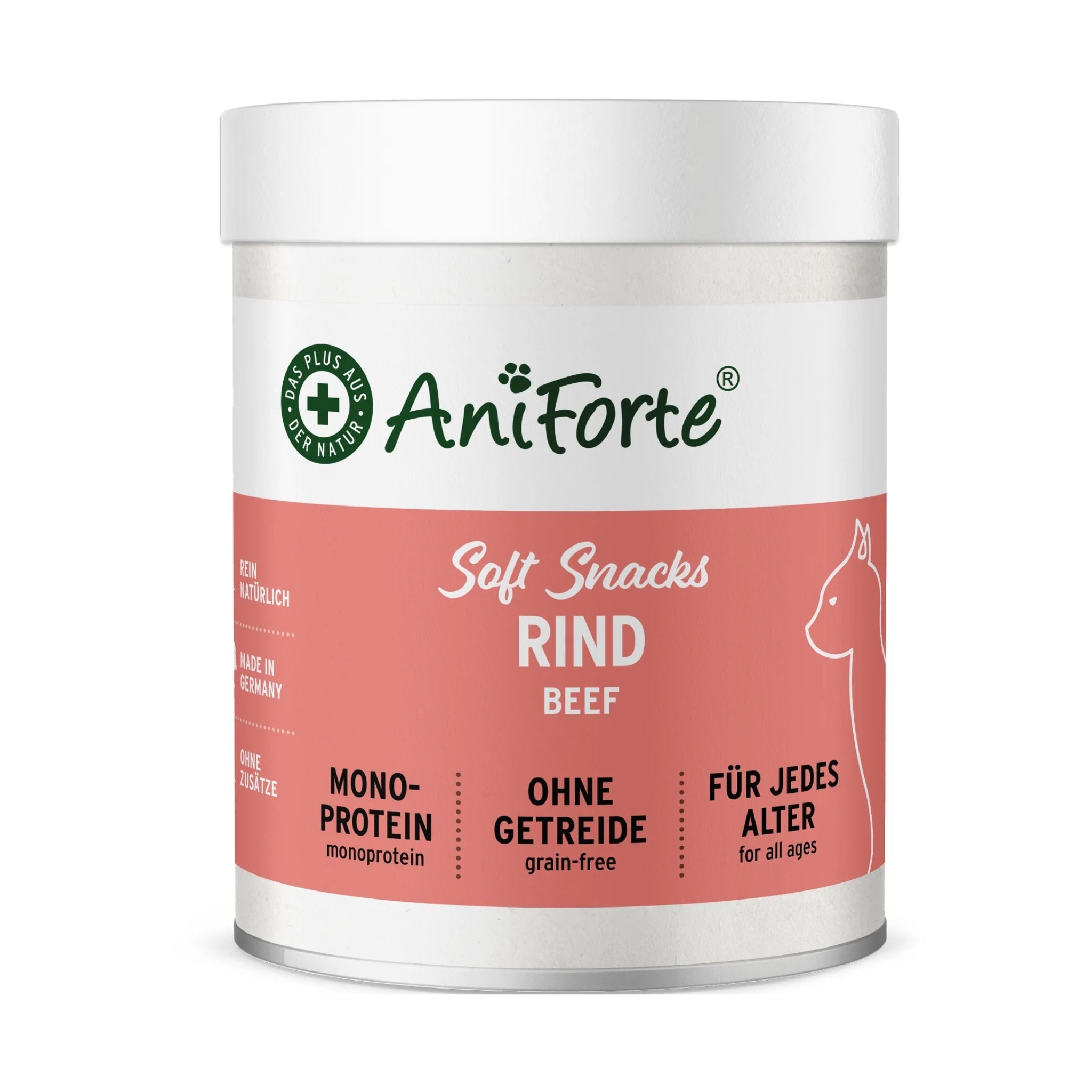 AniForte Soft Snack Rind – Weiche Katzensnacks aus 100% natürlichem Rindfleisch für anspruchsvolle Katzen - Woofshack