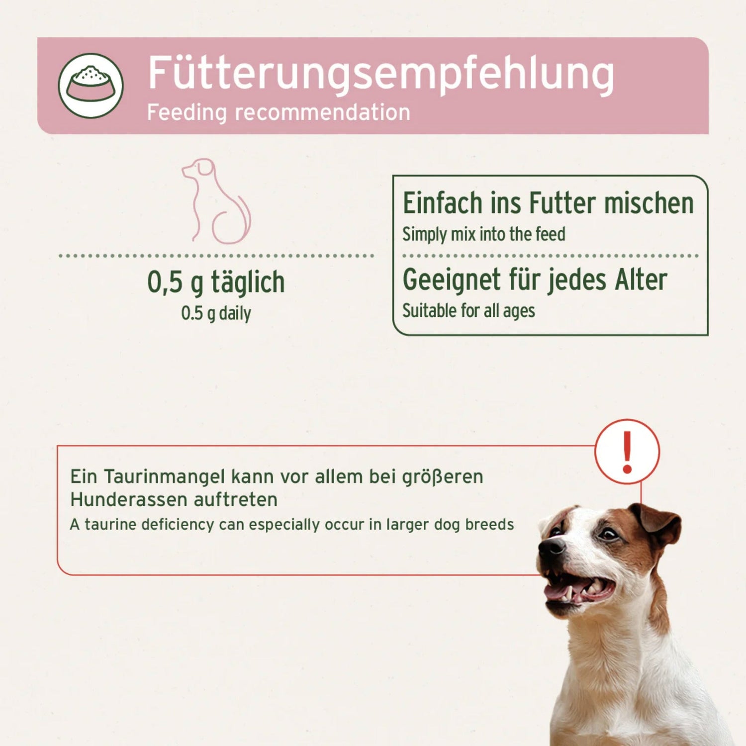 AniForte Taurin Pulver für Hunde - Woofshack