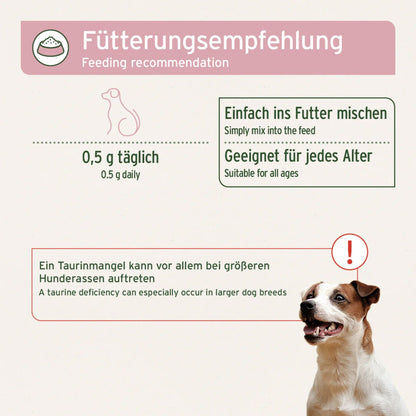 AniForte Taurin Pulver für Hunde - Woofshack