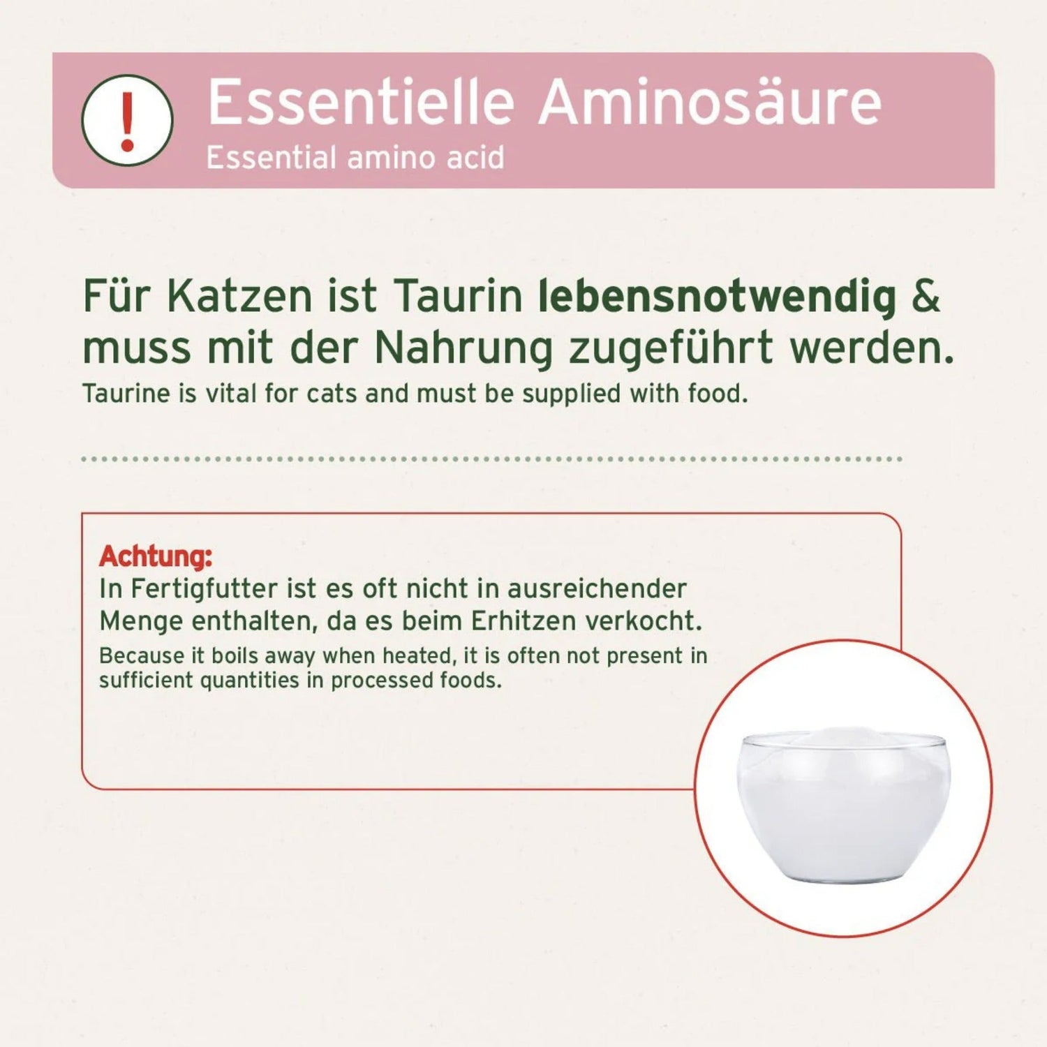 AniForte Taurin Pulver für Katzen - Woofshack